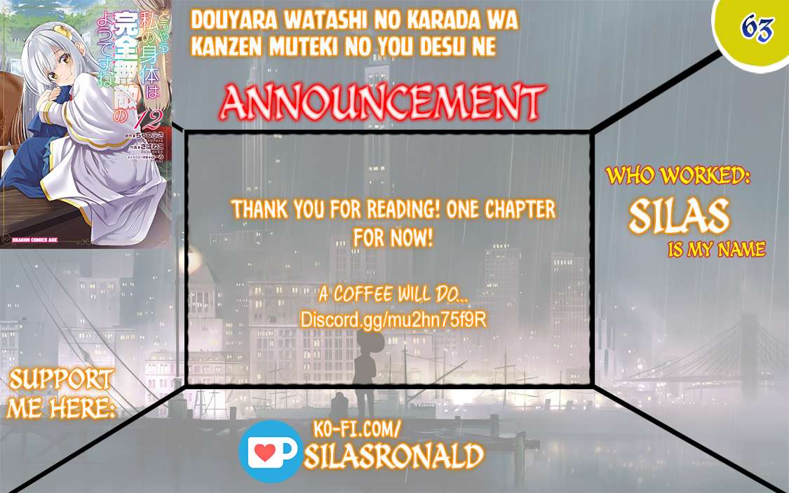 Douyara Watashi no Karada wa Kanzen Muteki no You Desu ne Chapter 63 1